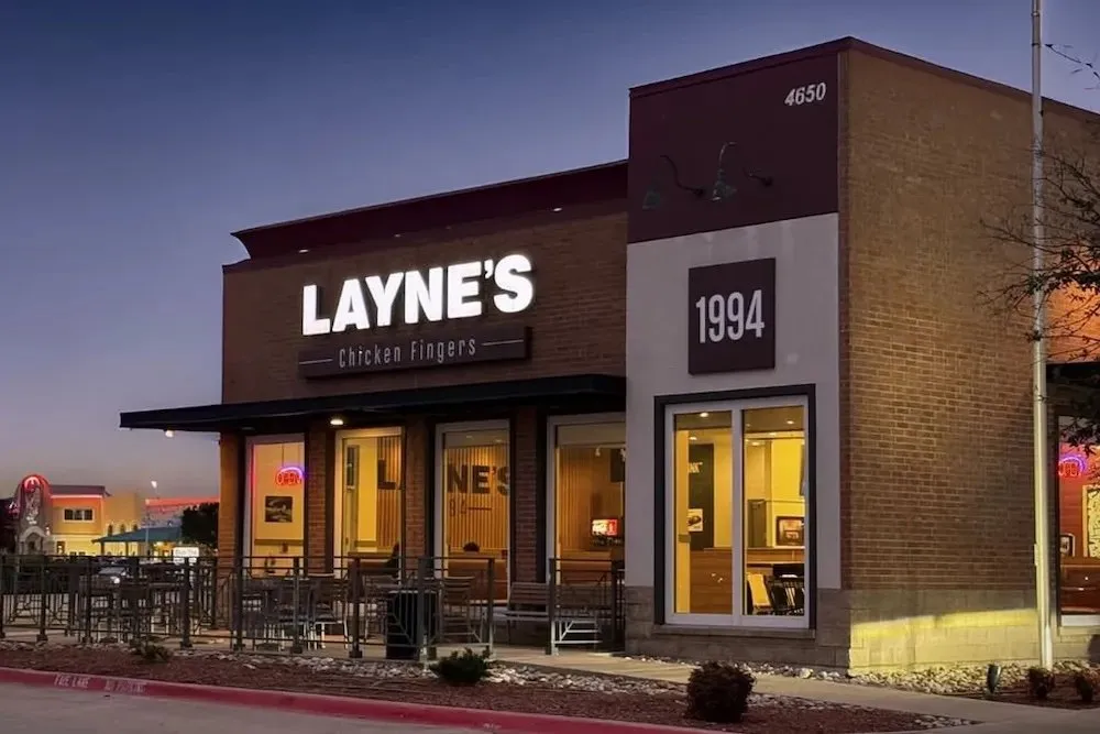 Layne's Chicken Fingers — commercial project by Premier Drywall